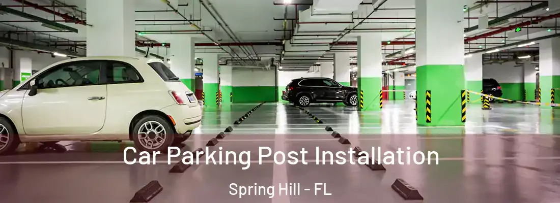  Car Parking Post Installation Spring Hill - FL
