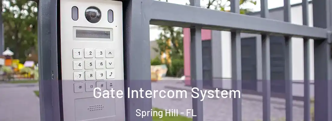 Gate Intercom System Spring Hill - FL