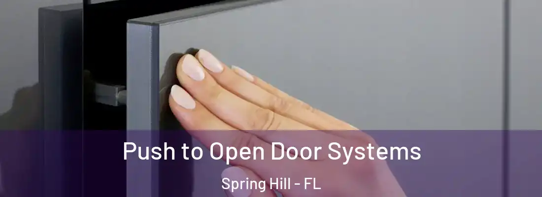 Push to Open Door Systems Spring Hill - FL